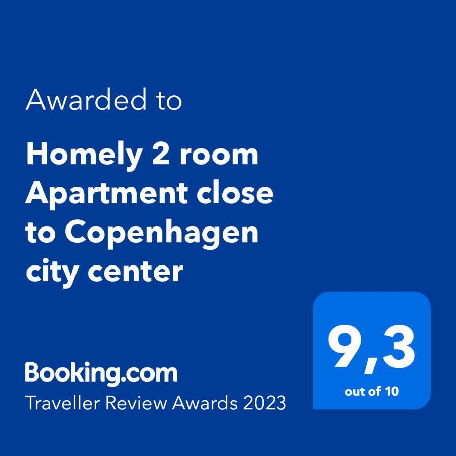 Homely 2 Room Apartment Close To Copenhagen City Center Exteriér fotografie